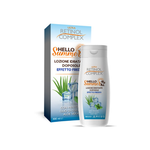 Cremă de corp după‑soare cu efect rece - 300 ml